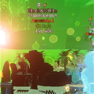Triplelaledon b/w 2T