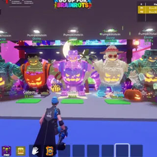 5x Pumpkinstein event