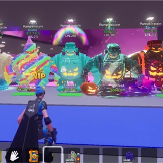 5x Pumpkinstein events