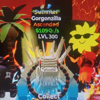 Gorgonzilla Summer 109 Q