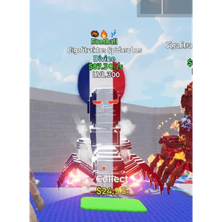 GIGALITRAKTOS SPIDOROBOS LEVEL MAX