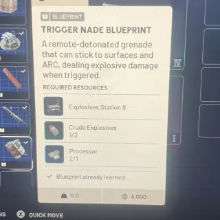 trigger made blueprint