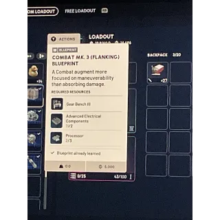 Combat MK 3 (flanking) blueprint