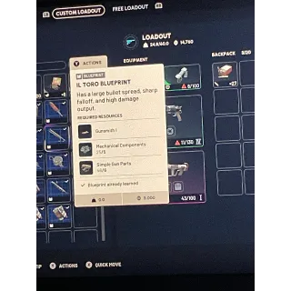 I’l toro blueprint 