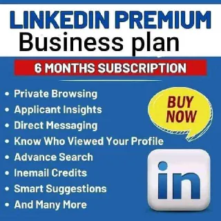 LinkedIn Premium Business Plan | 6 Months Subscription Key | Instant Delivery