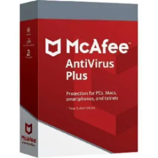 McAfee AntiVirus Plus 2023 | 1 Year  Subscription / 10 Devices | GLOBAL KEY | Fast Replay & Instant Delivery