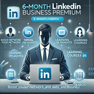 Linkedin Business Premium 6 month (Limited Price Offer) | Instant Delivery