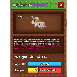 Nightmare Huge Koi 40.34kg 