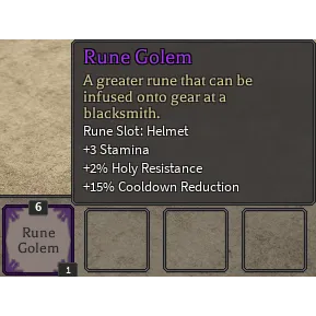 Rune Slayer - Rune Golem