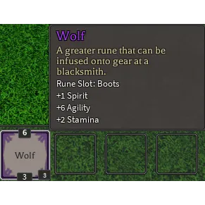 Rune Slayer - Wolf