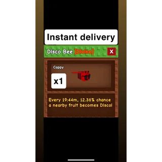 Disco Bee Grow a Garden