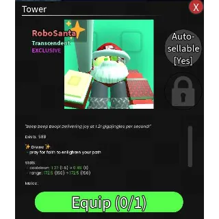 [Ball Tower Defense]Robo Santa