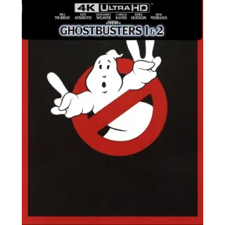 Ghostbusters 1 & 2 4K UHD - Movies Anywhere