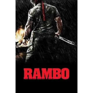 Rambo 4K - Apple TV, Fandango or Google Play via LionsGate/MovieRedeem