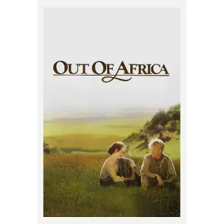 Out of Africa 4K - Universal or Movies Anywhere