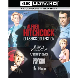 The Alfred Hitchcock Classics Collection 4K UHD - Movies Anywhere