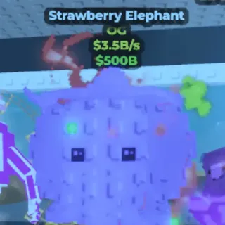 Strawberry Elephant