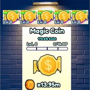 Pet world 5X magic coins