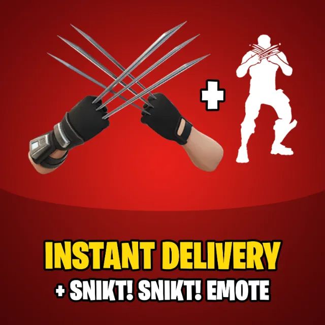 𝐈𝐍𝐒𝐓𝐀𝐍𝐓 𝐃𝐄𝐋𝐈𝐕𝐄𝐑𝐘 - Fortnite X Marvel: Wolverine Adamantium Claws ...