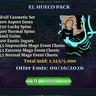 Dungeon Lootr - EL HUECO PACK [9,999R] **CHEAPEST**