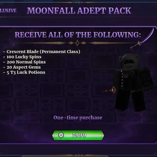 Dungeon Lootr - MOONFALL ADEPT PACK [3,999R] **CHEAPEST**