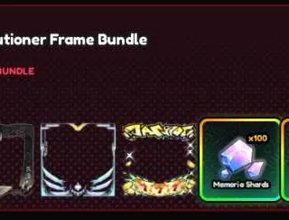 Anime Vanguards- Executioner Frame Bundle【1,999R】**CHEAPEST**
