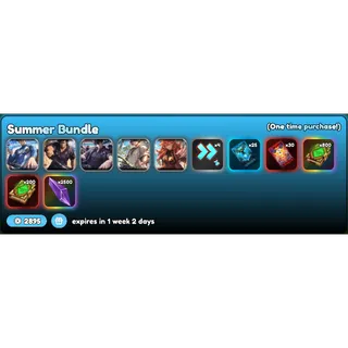 Anime Card Clash - Summer Bundle【2,895R】**CHEAPEST**