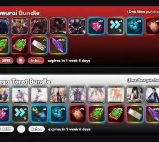 Anime Card Clash - Samurai Bundle + Mega Tarot Bundle [11,593R] **CHEAPEST**