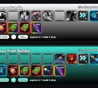 Anime Card Clash - Manga Bundle + Mega Pixel Bundle [11,593R] **CHEAPEST**