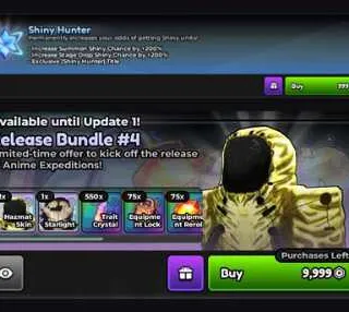 Anime Expeditions - Shiny Hunter + Release Bundle #4 [10,998R] **CHEAPEST**