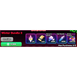 Anime Vanguards -Winter Bundle 3