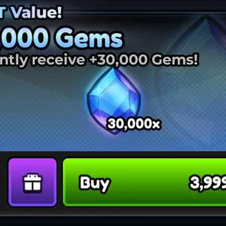 Anime Expeditions - 30,000 Gems [3,999R] **CHEAPEST**