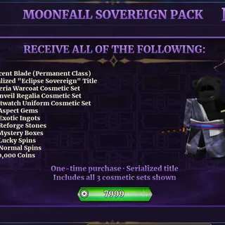 Dungeon Lootr - MOONFALL SOVEREIGN PACK [7,999R] **CHEAPEST**