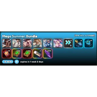Anime Card Clash - Mega Summer Bundle【8,698R】**CHEAPEST**