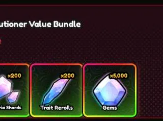 Anime Vanguards- Executioner Value Bundle【99R】**CHEAPEST**