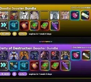 Anime card clash - Doodle Booster Bundle + Deity of Destruction Booster Bundle [11,593R] **CHEAPEST**