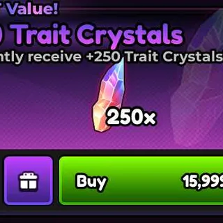 Anime Expeditions - 250 Trait Crystals [15,999R] **CHEAPEST**