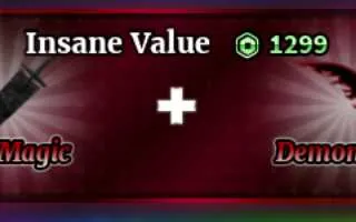 Sailor Piece - Anti Magic + Demon Wing【1,299】**CHEAPEST*