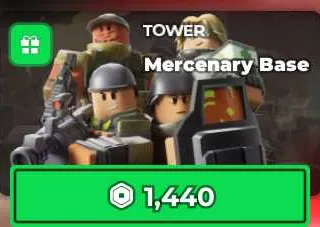 Tower Defense Simulator - Mercenary Base【1,440R】**CHEAPEST*