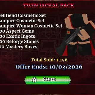 Dungeon Lootr - TWIN JACKAL PACK [9,999R] **CHEAPEST**