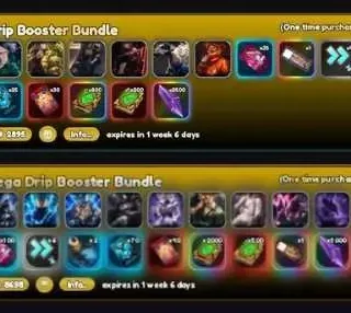 Anime Card Clash - Drip Booster Bundle + Mega Drip Booster Bundle [11,593R] **CHEAPEST**