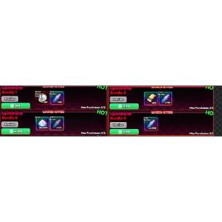 anime Vanguards - All UPD 2 Bundles 