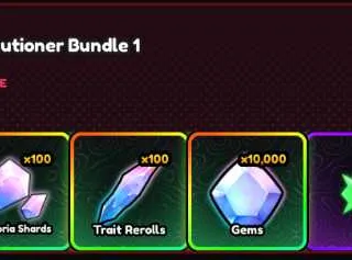 Anime Vanguards- Executioner Skin Bundle【999R】**CHEAPEST**