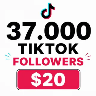 TikTok Followers 37,000