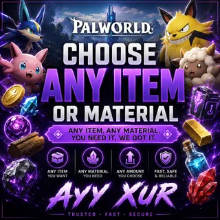 PALWORLD ANY MATERIAL 9999