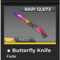 MC Butterfly Fade - BloxStrike