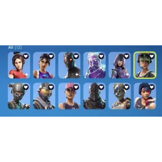 PC/PSN/XBOX 170 Skins | Black Knight 🖤 | Galaxy 🌌 | Trailblazer | World Warrior 🏆 | Glow 🎇 | OG STW | Full Access ❤️