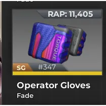 SG Operator Gloves Fade - BloxStrike
