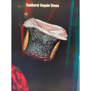 Sunburst Sequin Dress