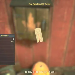 Fire Breather Kit Ticket